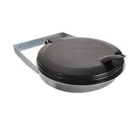 STIER Support pour sacs poubelles STIER pour fixation murale, noir, pour volume de 120 l, lxPxH 550x370x100 mm Quantité:1