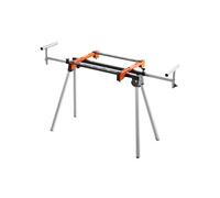 Support pour Scie à Onglet Universel Capacité 136,1kg Hauteur et Longueur Réglables