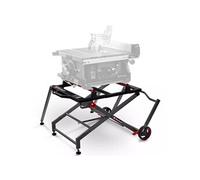 Support pour scie circulaire - E-Stand TSS - Acier - Hauteur réglable 57 à 62 cm - Charge max. 200 kg - Repliable - Roulettes intégrées