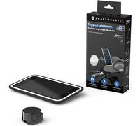 SHAPEHEART innovation française, Support telephone retroviseur scooter moto. Avec pochette magnétique imperméable détachable, anti vibration, tout rétroviseur, compatible toutes marques