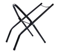 Support pour Seau D'eau Pliable en Fer Noir, Stable et Portable | Seau D'eau Purifiée et Baril Minéral, Usage Extérieur, la Cuisine de Camp, Support Renforcé