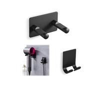 Support pour sèche-cheveux Dyson Supersonic installé dans la chambre à coucher, les toilettes et la salle de bain