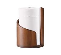 Support pour serviettes en papier, cadre en fer avec base en bois | Support de plan de travail facile à déchirer de 13 pouces, 450 g, cet accessoire décoratif de cuisine tables de salle à manger