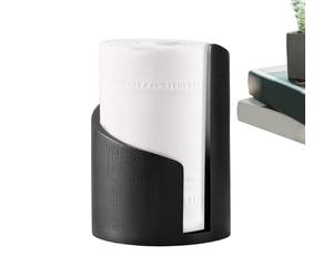 Support pour serviettes en papier, cadre en fer avec base en bois | Support de plan de travail facile à déchirer de 13 pouces, 450 g, cet accessoire décoratif de cuisine tables de salle à manger