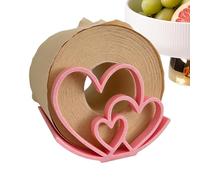 Support pour serviettes en papier - Support pour serviettes en forme de cœur | Accessoires de salle de bain, supports décoratifs de ferme pour cuisine, salle de bain, toilettes, armoire