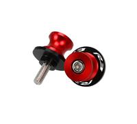 Support pour sliders de moto Pour R3 R-3 2015 2016 2017 2018 2019 2020 2021 2022 2023 YZF 6MM Accessoires Moto Bras Oscillant Bobines Vis De Béquille M6(6MM-Red)