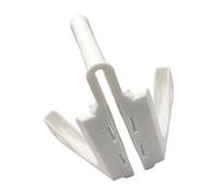Support pour smartphone avec filet de tennis et fixation sécurisée, blanc | Maintien solide avec rembourrage doux pour protéger l'appareil sur le filet de tennis, vidéos assorties pour l'entraînement