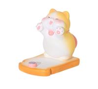 Support pour smartphone en forme de chat japonais, support de bureau pour téléphone portable en forme d'animal de dessin animé, support mignon