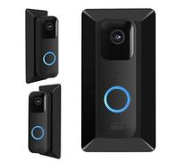 Support pour sonnette vidéo Blink - Plaque murale pour sonnette vidéo Blink - Support d'angle réglable - Support de coin incliné - Accessoire pour sonnette vidéo Blink - Noir