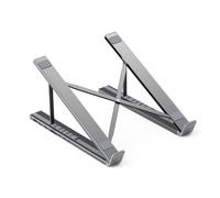 Support pour station d'accueil pour ordinateur portable - Support de moyeu ventilé, gris | Solid Link Heavy Wall Gear, accessoire informatique portable pour unité d'objet de salle d'école Doré Smart H