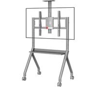 Support pour Tableau Blanc interactif, Support de Sol pour téléviseur avec roulettes verrouillables (A)