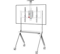 Support pour Tableau Blanc interactif, Support de Sol pour téléviseur avec roulettes verrouillables (B)