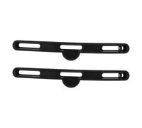 Support pour Tablette de Bureau Pliant, Rail de Guidage Noir en Plastique | Pièce de Rechange 11,69 Pouces, Montage Facile, Usage Bureau à Domicile et Mobilier DIY