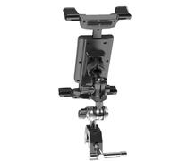 Support pour tablette de tapis de course, support de microphone réglable, entraînement à la maison, cyclisme, appels vidéo, lecture de nouvelles