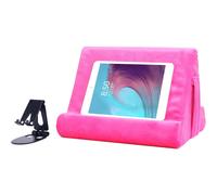 Support pour tablette multi-angles, support de tablette ergonomique, support souple, support avec coussin et poche filet