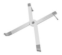 Support pour tablette/ordinateur portable, argent