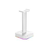Support pour téléphone de bureau, support de lumière RGB, monté dans la cabine, organisateur de poche, support vertical,