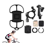 Support pour téléphone de vélo | Pince universelle rotative à 360 degrés avec amortissement - Porte-téléphone pour vélo de montagne, pour cyclisme, voyage, navigation, enregistrement vidéo d'appels