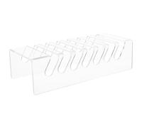 Support pour Téléphone et Tablette 7 Cases en Acrylique Transparent