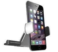 Maclean Support pour téléphone MC782 Comfort Series – Universel, fixation fente CD, Aluminium+ABS