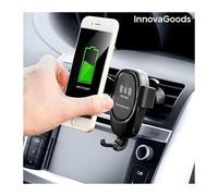 Support pour téléphone portable avec chargeur de voiture sans fil Wolder InnovaGoods