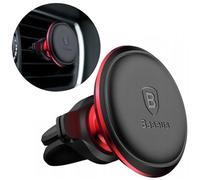 Dr¿Ák Do Auta Baseus Magnetic Air Vent Red Os