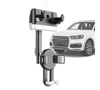 Support pour téléphone portable de voiture avec montage sur rétroviseur | Support de smartphone avec rotation à 360° pour voiture - Base pour mobile automobile | Pour conducteurs de camion, berline