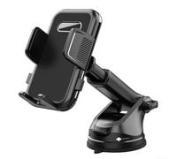 Support pour téléphone pour voiture à Ventouse Ajustable Gooseneck | ABS antidÃ©rapant bras solide garde le pour tÃ©lÃ©phone fixÃ© ajustement angle confortable pour navigation appel mains