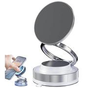 Support pour téléphone, Support magnétique à Ventouse réglable à 360° pour Voiture/Salle de Bain/Salle de Sport/Cuisine, Utilisation Polyvalente 1pcs