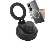 Support Pour Téléphone Sur Gourde - Couvercle Anti-Dérapant Avec Support Magnétique Pour Téléphone,Support Pour Smartphone À L'Épreuve Des Chocs Pour Maison Gym Extérieur Intérieur