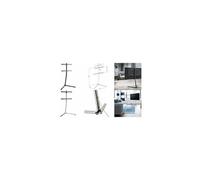 Support pour téléviseur, 124,46 - 177,80 cm, chrome