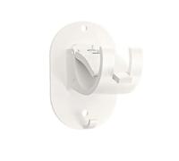 Support pour Tringle à Rideaux, Curtain Rod Brackets 10Pcs No-Drill Self Adhesive Hooks Bathroom Kitchen Home Multicolor(White)