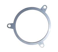 Support pour tube de poêle en acier inoxydable - Corne de caméra de poêle à bois, pince pour tuyau de cheminée - Accessoire portable pour les diamètre extérieur de 2,4 ou 2,8 pouces, la pince