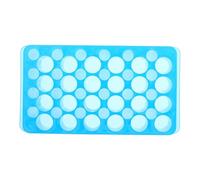 Support pour Tubes à Centrifuger Double Face, Rangement Compact Bleu | Plastique, Slots Stables pour Tri Rapide, Usage sur Paillasse, Étudiants et Chercheurs en Laboratoire
