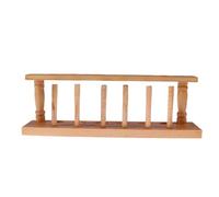 Support pour Tubes à Essai en Bois, 6 Vents, pour Laboratoire Scolaire