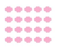Support pour Tubes à Essai en Mousse, Ensemble de Supports Compacts aux Couleurs Vives, Idéal pour les Expériences en Laboratoire, 20 Supports, (Fleur Rose 16 Trous pour Tube 0,2