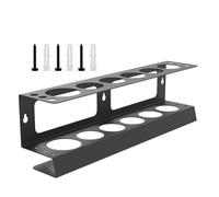 Support pour tubes - Compatible avec les étagères en métal - Montage mural - Pour le garage et l'atelier - Idéal pour les tuyaux de chaudière, les colles et les buses