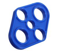 Support pour Tubes de Trayeuse Électrique, Pièces de Machine à Traire | Rangement des Tuyaux de Traite des Chèvres, Plastique Bleu, Compatibilité Large, Usage Pendant le Processus de Traite