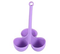 Support pour œufs pochés en silicone - Résistant à la chaleur - Avec 3 grilles - Cuiseur à œufs pour cuire à la vapeur et faire bouillir - Accessoire de cuisine anti-adhésif - Idéal pour la
