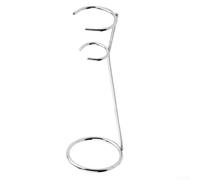 Support pour ustensiles de cuisine pour batteur à œufs électrique avec design en acier inoxydable pour garder les outils stables (argenté)
