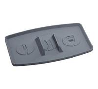 Enders® Repose-couverts en silicone, idéal pour barbecue à gaz avec brûleur latéral, résistant à la chaleur, facile à nettoyer et antidérapant, pour ranger les accessoires de barbecue #8815