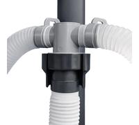 Support pour valves à piston, support pour tuyaux d'aspiration de piscine, compatible avec Intex, Bestway, Funsicle et Coleman, support de valve antidérapant pour piscine hors-sol, accessoires de