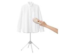 Support pour vapeur - Porte-manteau vertical pliable et télescopique pour repassage à vapeur | Support réglable pour cintres vapeur | Accessoire stable pour la maison et les voyages