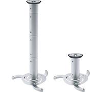 Maclean MC-517 Universal Ceiling Mount pour projecteur Support Universal Réglage de la Rotation 360 degrés Inclination 15 degrés Support Plafond pour TV