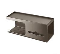 Support pour wc Acier Montage Support pour wc Acier Montage | sortie pour papier, pour Ã©tagÃ¨re supÃ©rieure tÃ©lÃ©phone, accÃ¨s pour facile une main, finition mate gunmetal