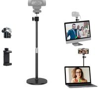 Support Pour Webcam De Bureau, Support De Table Pliable Pour La Logitech Brio C920 C922 C930 C925 C615 Streamcam Webcams, Compatible Avec Les Smartphones Iphone Et Samsung