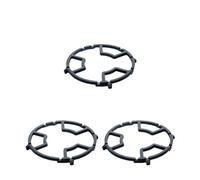 Support pour wok pour cuisinière à gaz Support De Poêle À Gaz En Fonte, Dessous Plat for Cuisinière 4 Griffes Et 5, 8 Fentes, Noir, 1/2/3 Pièces(3pcs)