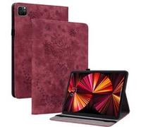 Support pour ZURSANA iPda Pro 11 2021/2022 Tablette : Coque 2 en 1 avec Stylet, Angle Réglable et TPU Flexible-Rouge Rouge