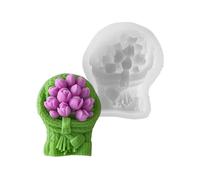 Support pratique et robuste en silicone pour tulipes esthétiques et multifonctionnelles pour la maison et les événements usage quotidien Fleur en silicone