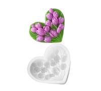 Support pratique et robuste en silicone pour tulipes esthétiques et multifonctionnelles pour la maison et les événements usage quotidien Fleur en silicone